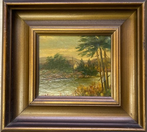 Kleines ölbild impressionist - kleines,