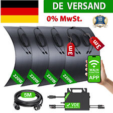 Balkonkraftwerk Komplettpaket--880W/800W Photovoltaik Komplett Set Komplettset