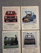 VW Golf Werbebilder 70er Jahre