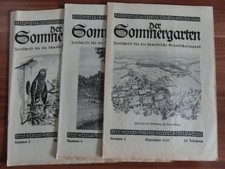 Der Sommergarten 3 Hefte