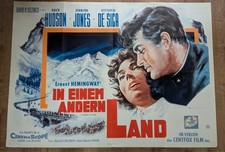 In einem anderen Land (1957, Rock Hudson) - Plakat in A0 quer