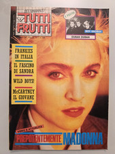 Madonna / Sandra Cretu  - A very rare newspaper from Italy 1987 (Full magazine )