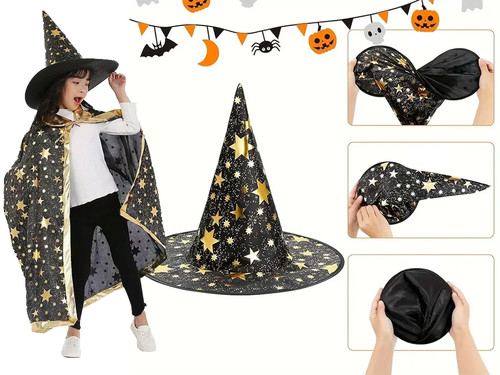 Kinder halloween kostüm hexe - kinder,