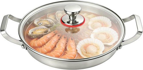 Flacher topf kochen - kochen, induktion