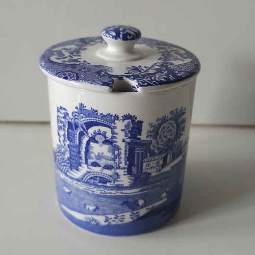Spode blue italian jam jelly - italian,