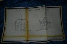 Bauplan Lichtpause 1966