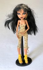 Monster High Puppe CLEO DE NILE ca. 26 cm Mumie selten Versand aus Deutschland