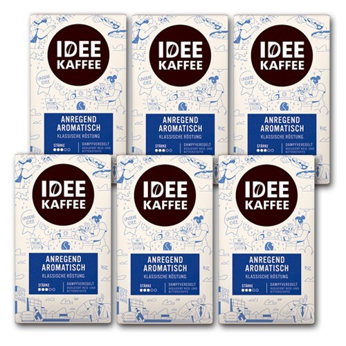 Idee kaffee 6x500 - idee,