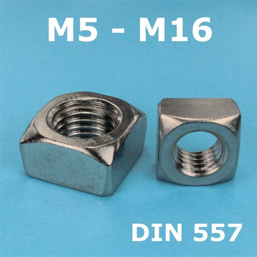 Vierkantmuttern din 557 - vierkantmuttern,