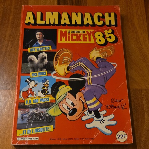 Journal mickey almanach - le,