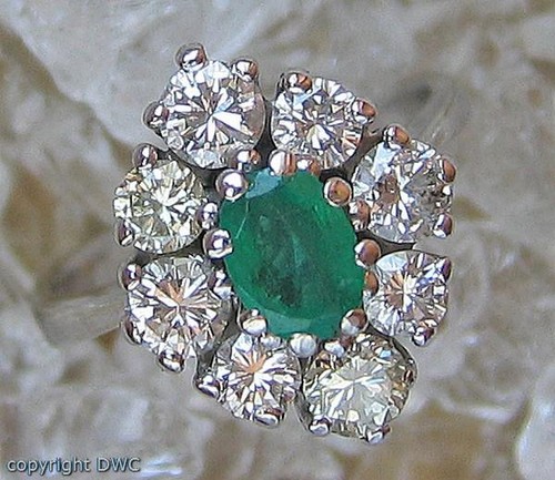 Ring mit smaragd smaragde - ring,