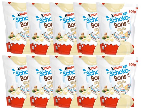10x kinder schoko - schoko, bons
