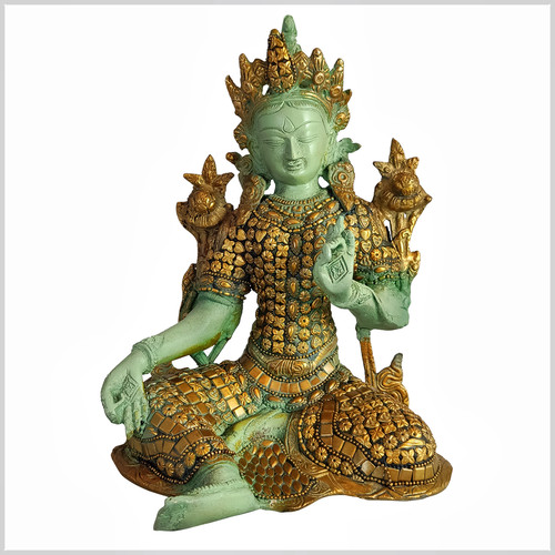Grüne tara aus nepal messing - tara,