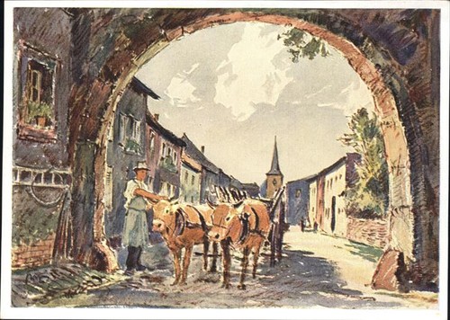 Berus saar aquarell karl graf - berus,