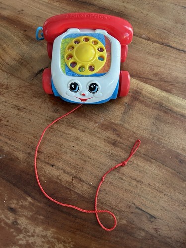 Vintage fisher price telefon - vintage,