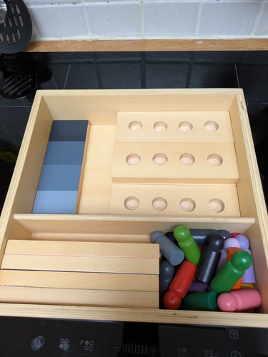 Montessori holz sortierbrett - montessori,