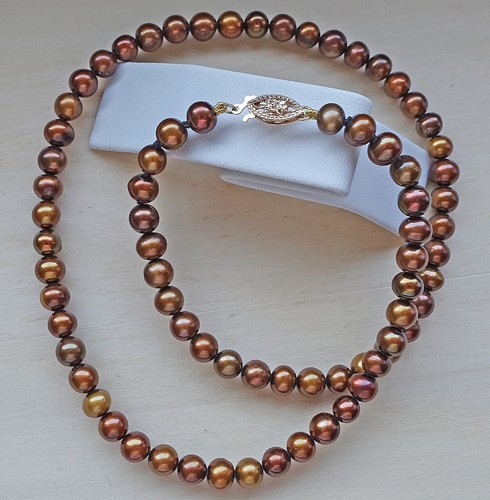 Neu perlen collier kette - neu,