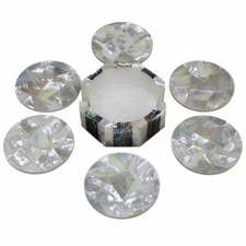 Marmor Untersetzer Set Semi