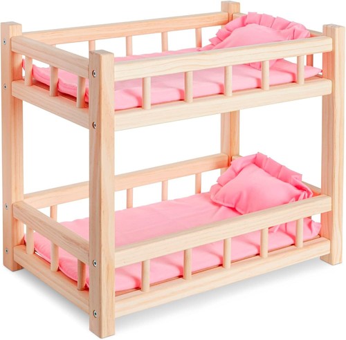 Holz puppenetagenbett - holz,