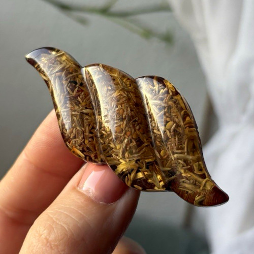 Magnetische blatt brosche - magnetische, blatt-brosche