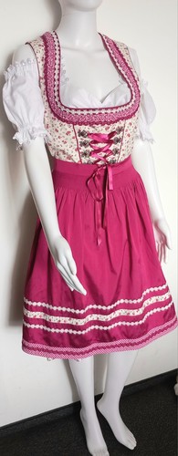 Dirndl 42 beere weiß - 42, beere/weiß