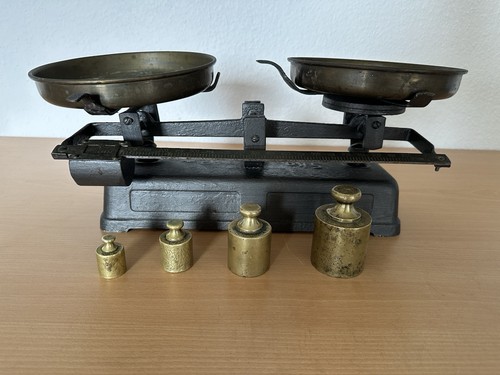 Antike küchenwaage gusseisen - antike,