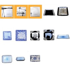 Teller Porzellan Sushi Soßen