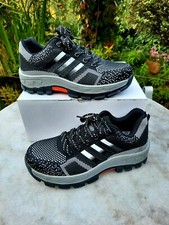 Sicherheitsschuhe NEU 38 Safety Turnschuh Arbeitsschuhe schwarz grau Sportschuh