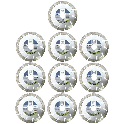 10x diamanttrennscheibe beton - 10x,
