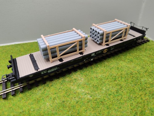 Ladegut set alu rohren - h0,