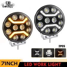 2x 7'' LED Fernscheinwerfer