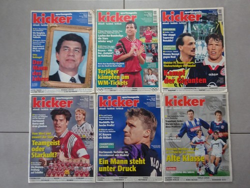 Kicker sportmagazin konvolut - sportmagazin,