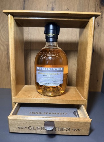 Glenrothes single malt - single, whisky