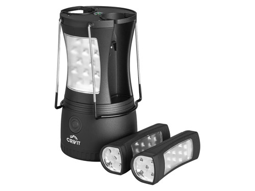 Campinglampe mit - 2-in-1,