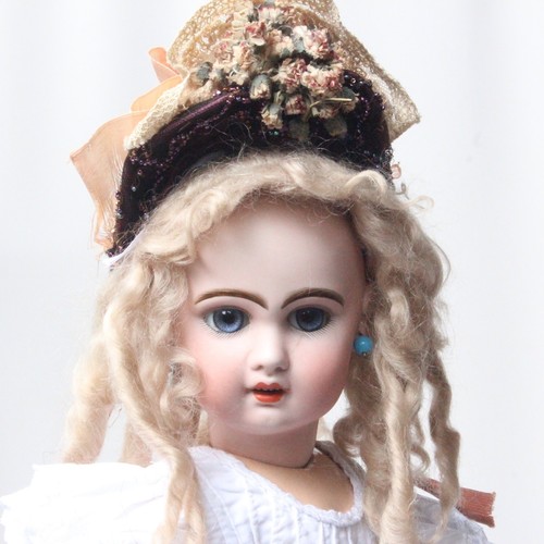 Bru jumeau puppenhaube 1870s - jumeau,