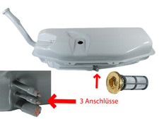 Kraftstofftank & Sieb 3- Anschlüsse Kraftstoffbehälter Tank für Mercedes W124 