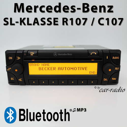 Original mercedes r107 radio - original,