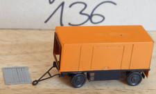 TT Messing-Kleinserie LKW-Anhänger DDR Kompressor sehr selten Epoche 3/5