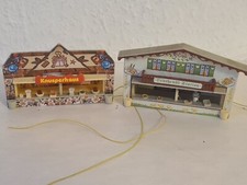 H0 FALLER KIRMES 321 2 KIRMESBUDEN KNUSPERHAUS BRATHENDL BELEUCHTUNG