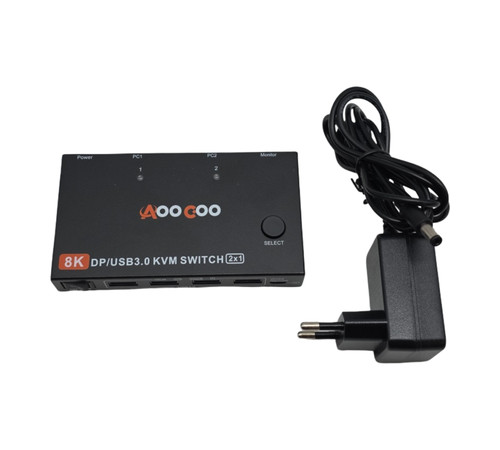Aoocoo kvm switch dp1 - kvm, dp1.4