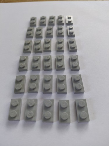 30x lego 3023 platte 1x2 - lego,