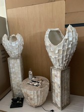 Dimplex Cassette 250, Opti-myst® 3D Elektroeinsatz, Ensemble in Perlmutt/Marmor