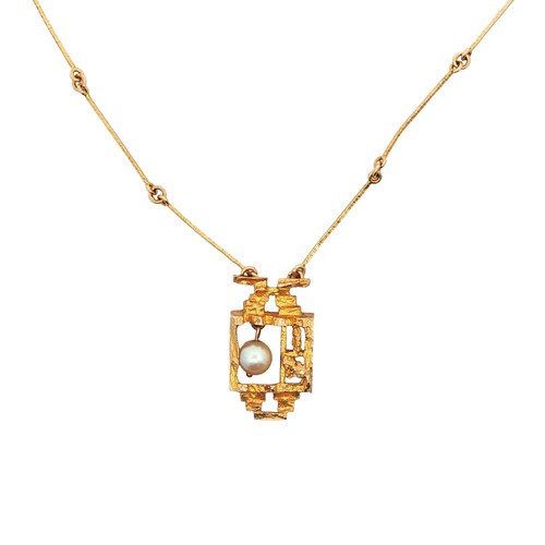 Lapponia collier mit anhänger - collier,