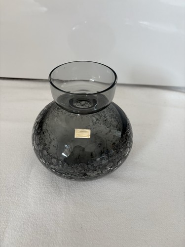 Vintage bubble glass vase - bubble-glass, /