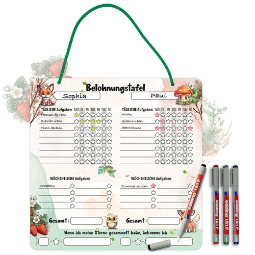 Belohnungstafel kinder 3 - belohnungstafel,