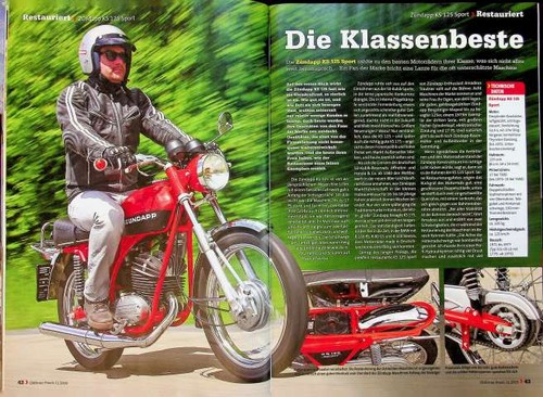 Oldtimer praxis 3291 zündapp - oldtimer, 3291)