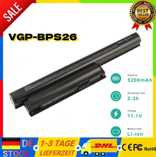 Akku batterie vgp bps26 - batterie, vgp-bps26