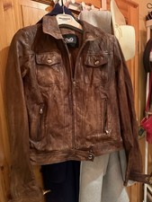 D&G Dolce&Gabbana Lederjacke