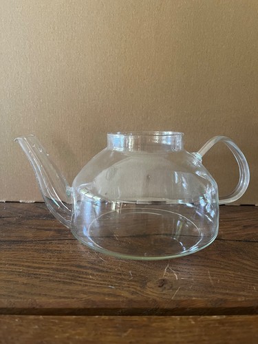 Ddr jenaer glas teekanne - jenaer, 1,0