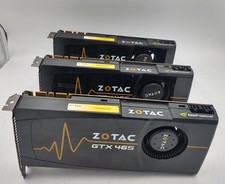 LOT OF 3 ZOTAC GTX465 1GB
